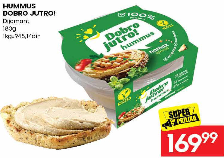 HUMMUS DOBRO JUTRO!