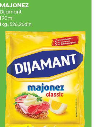MAJONEZ Dijamant