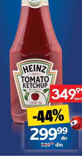HEINZ KEČAP blagi
