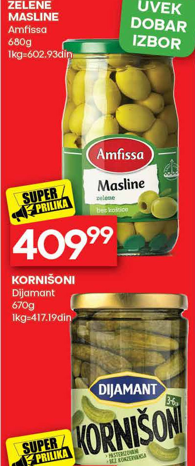 ZELENE MASLINE