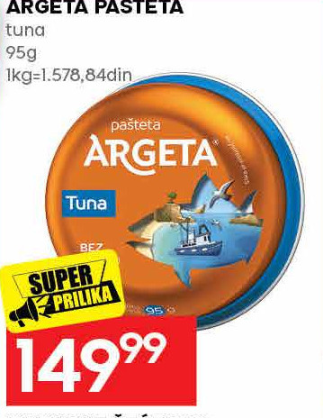 ARGETA PAŠTETA