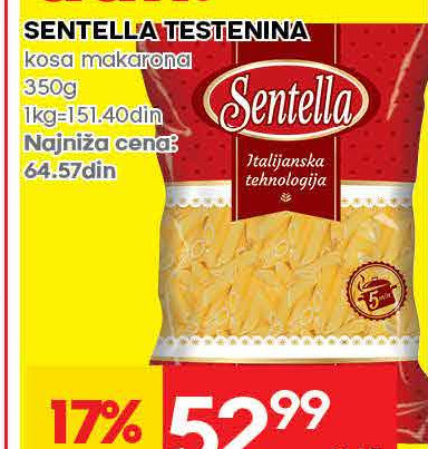 SENTELLA TESTENINA kosa makarona 350g