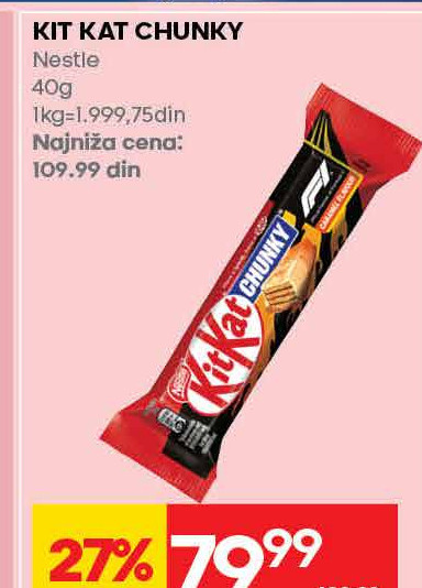 KIT KAT CHUNKY Nestle