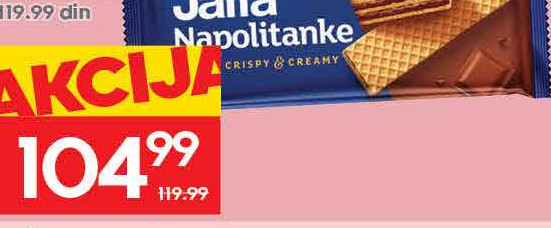 Napolitanke Crème