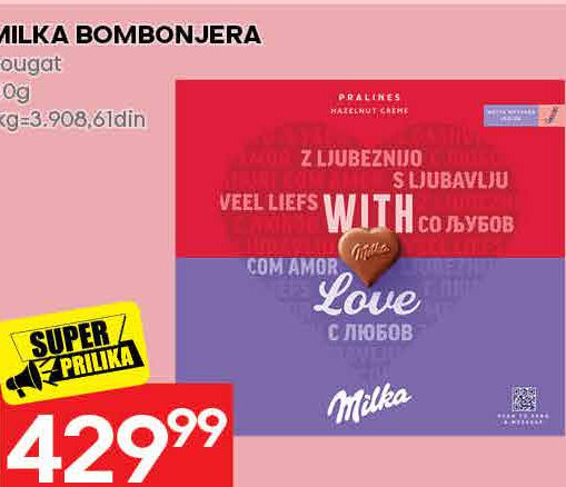 MILKA BOMBONJERA