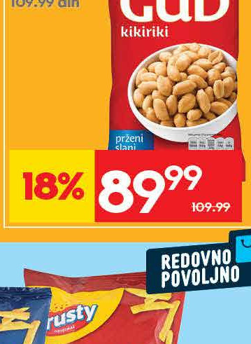GUD KIKIRIKI prženi slani