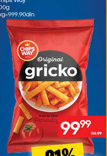 CHIPS WAY grickos
