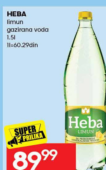 limun gazirana voda 1.5l