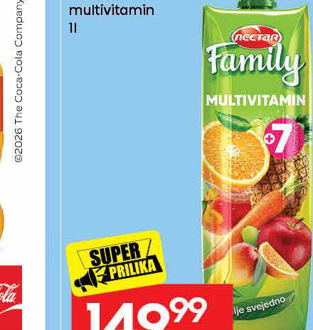 NECTAR FAMILY multivitamini 1l