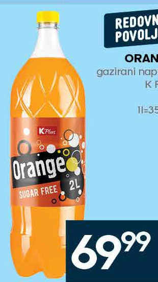 ORANGE gazirani napitak K Plus
