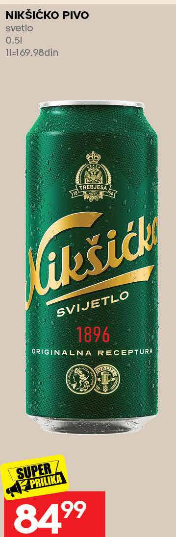 NIKŠIĆKO PIVO svetlo