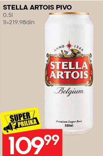 STELLA ARTOIS PIVO