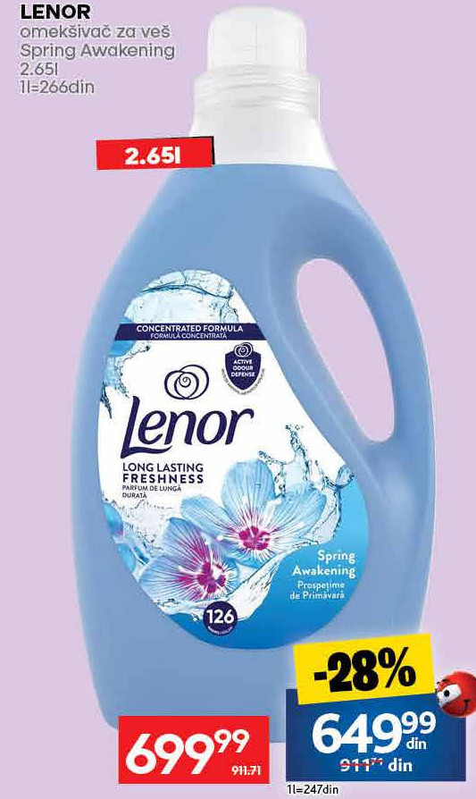LÉNOR omekšivač za veš Spring Awakening