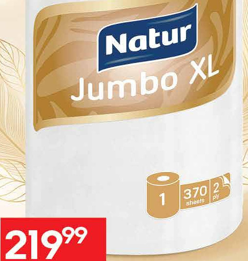Natur Jumbo XL ujednojrolni ubrus