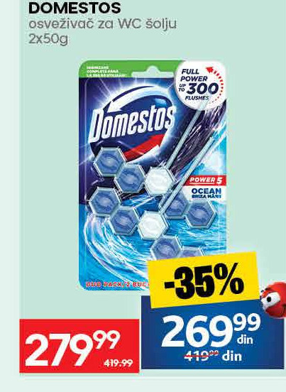 DOMESTOS osveživač za WC šolju