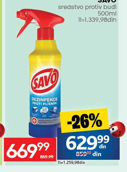SAVO sredstvo protiv buđi