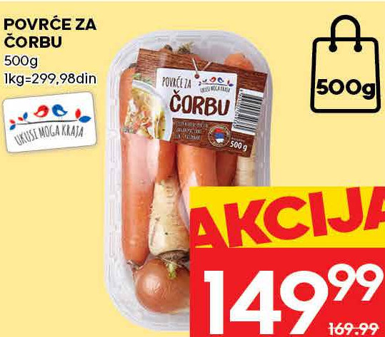 POVRCĚ ZA ČORBU