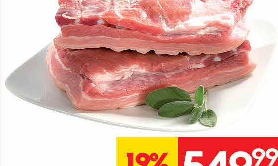 SIROVA SLANINA sa rebrima