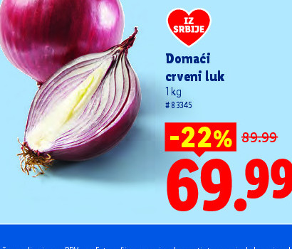 Domaći crveni luk