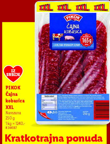 Čajna kobasica XXL