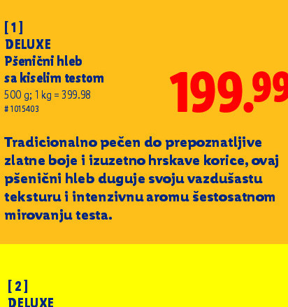 Pšenični hleb sa kiselim testom