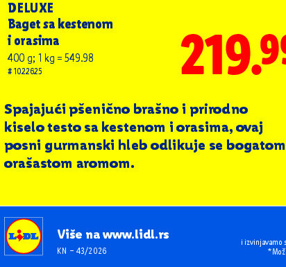 Baget sa kestenom i orasima