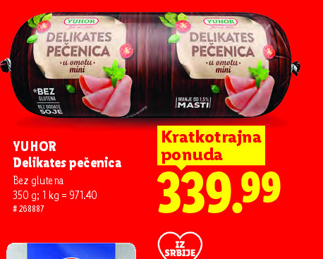 Delikates pečenica
