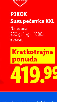 Suva pečenica XXL