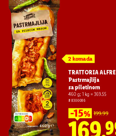 PASTRMAJLIA sa pilećim mesom