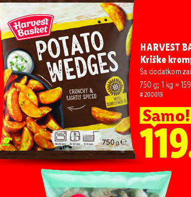 POTATO WEDGES Kriske krompira