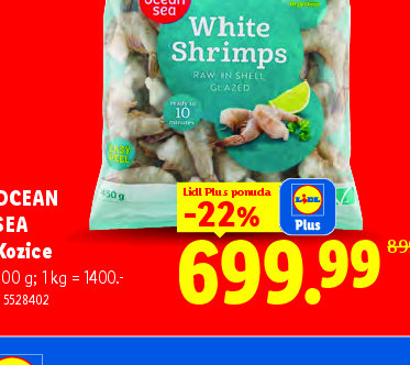 Kezice White Shrimes sa piletinom