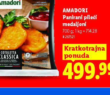 Panirani pileći medaljoni
