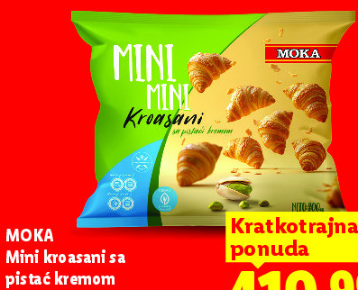 Mini krosani sa pistać kremom