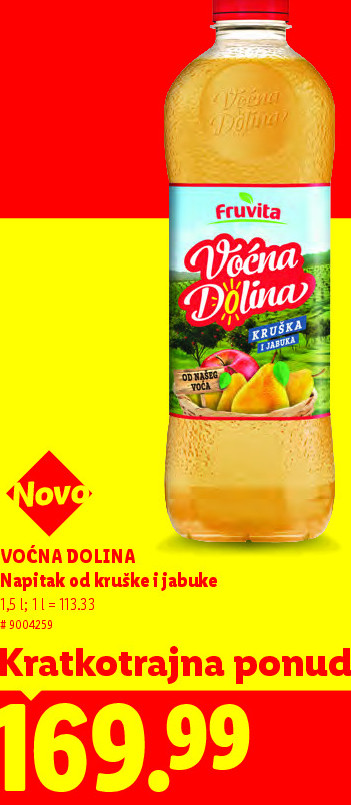 VONA DOLINA Napitak od kruke i jabuke