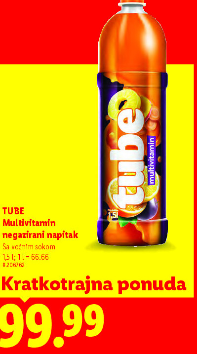TUBE Multivitamin negazirani napitak