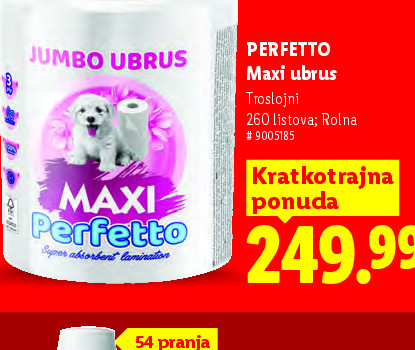 Perfetto Jumbo ubrus Maxi