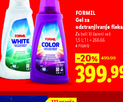 Formil Gel za odstranjivanje fleka