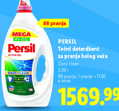 PERSIL Tečni deterdžent za pranje belog veša