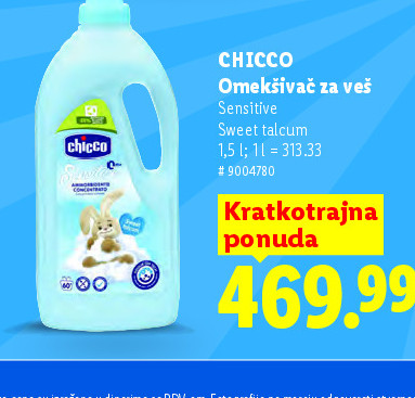 CHICCO Omekšivač za veš