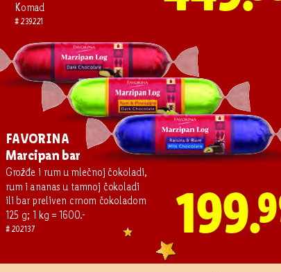Marcipan bar