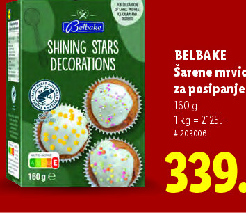 Šarene mrvice za posipanje