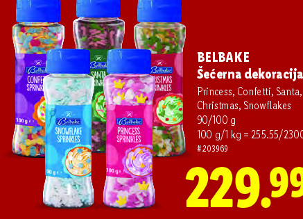 BELBAKE Šećerna dekoracija