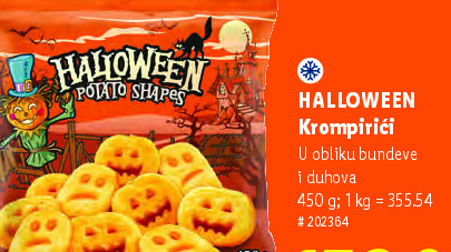 HALLOWEEN Krompirići