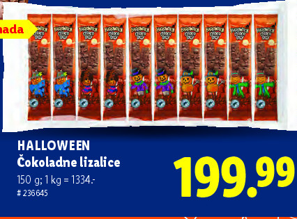 HALLOWEEN Čokoladne lizalice