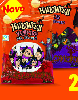 HALLOWEEN Čokoladne figure