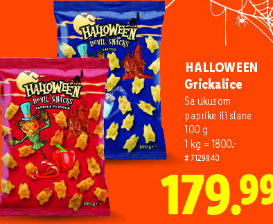 HALLOWEEN Grickalice