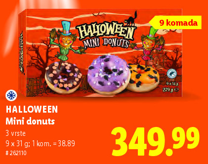 HALLOWEEN Mini donuts