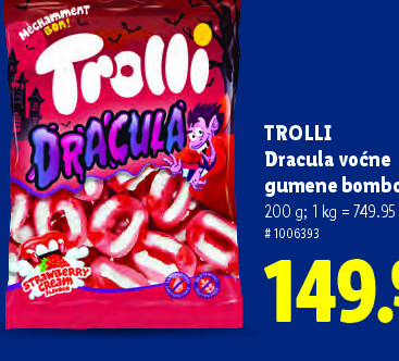 Dracula voćne gumene bombone