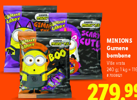 Gumene bombone Minions