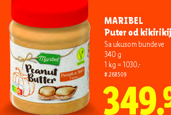 Puter od kikirikija sa ukusom bundeve